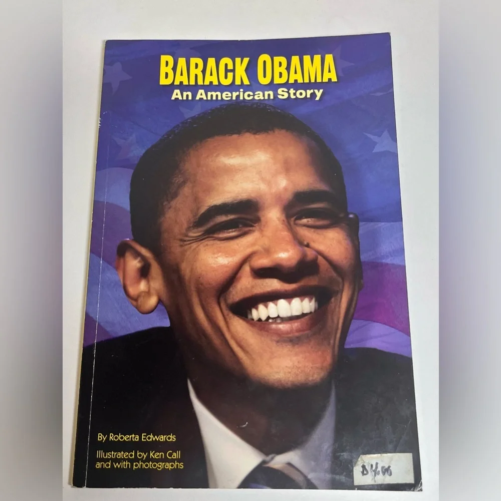 BOOK LOT - VINTAGE - BARACK OBAMA, BEN CARSON & JOHN HENRY - BLACK HISTORY